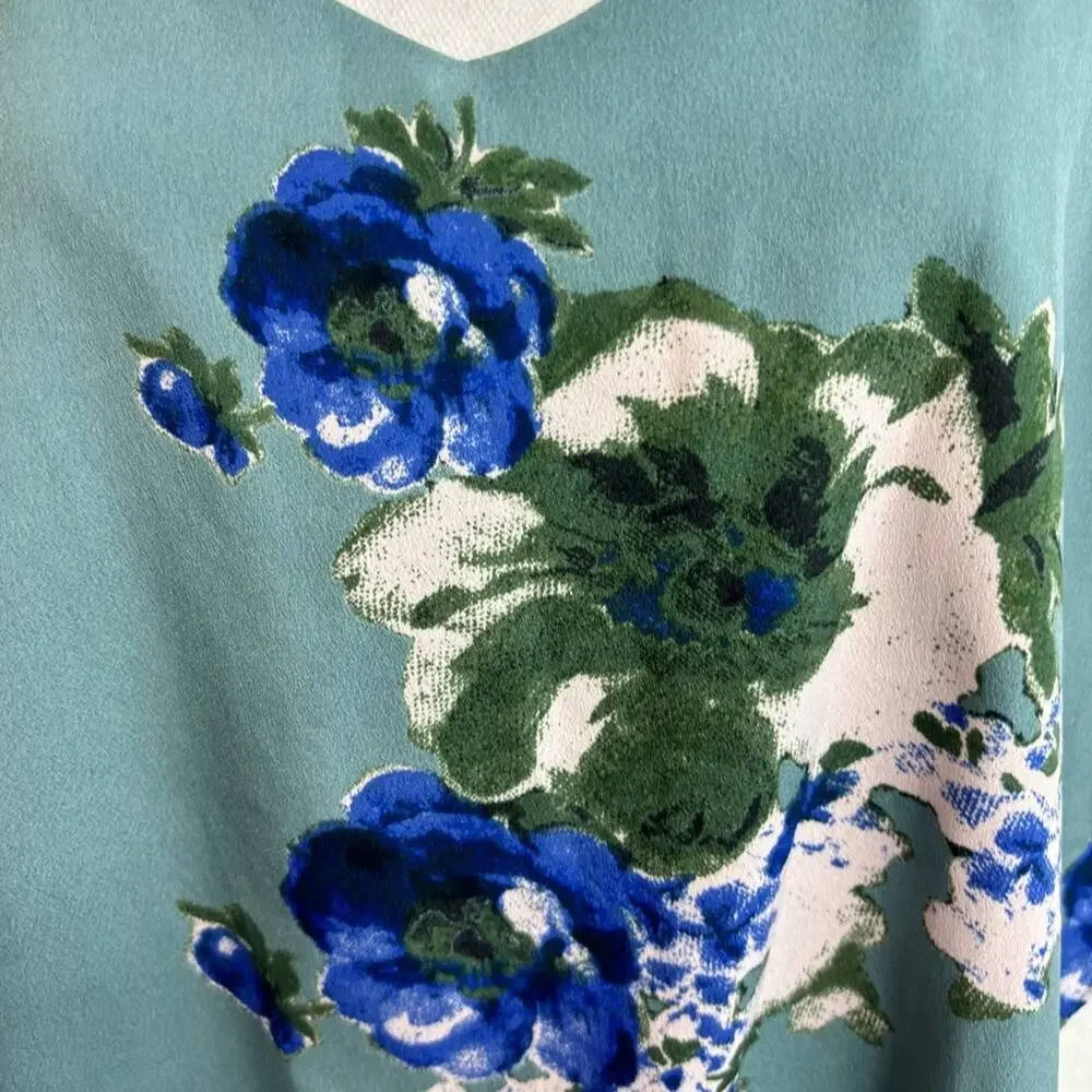 FREE PEOPLE INTIMATELY CASCADE SLIP ON BLUE WOMEN MINI DRESS SIZE LARGE